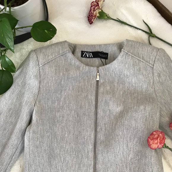 Zara grey coat - Picture 3 of 3